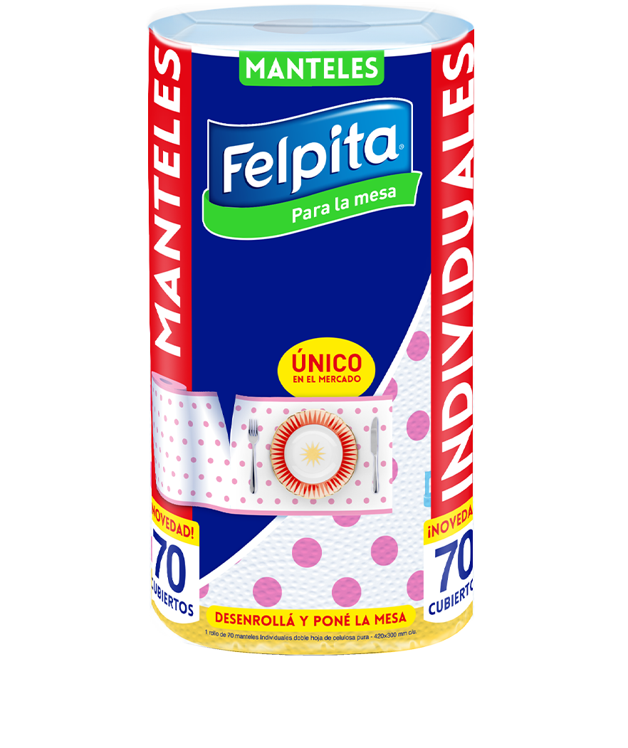 Felpita Individuales Para la mesa