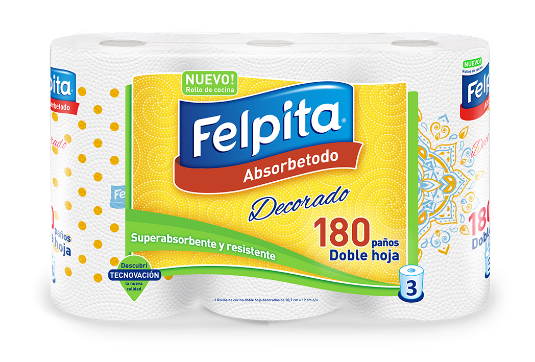 Felpita Absorbetodo Decorado